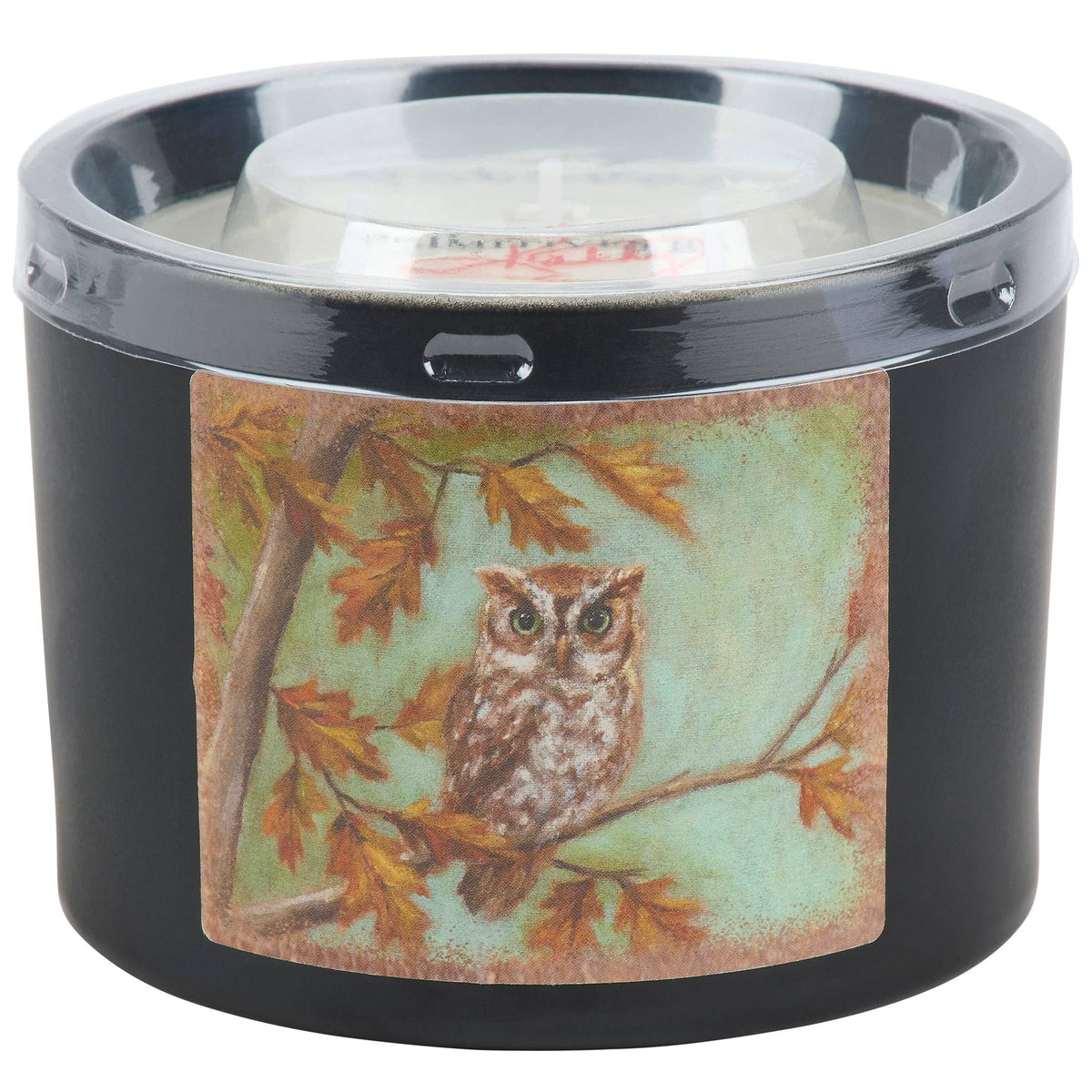 Autumn Owl Three-Wick Soy Candle