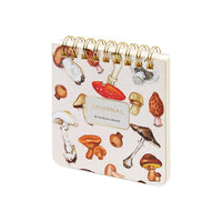 Lined Mushroom Pocket Journal