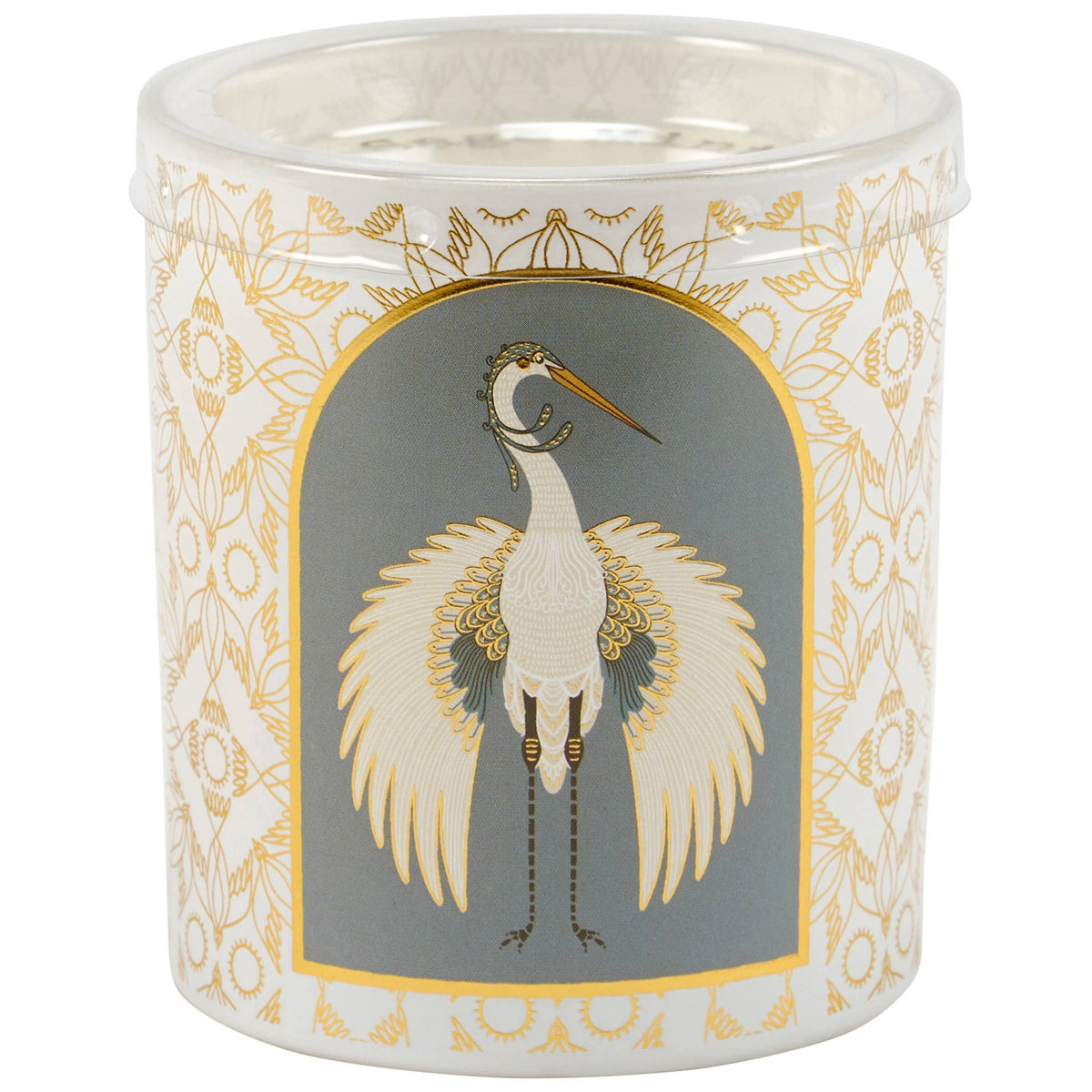 Art Nouveau Crane Candle