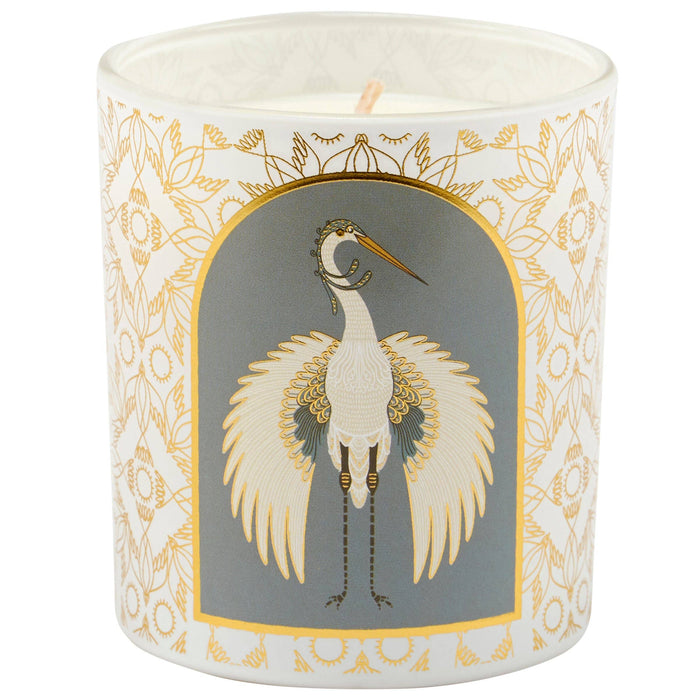 Art Nouveau Crane Candle