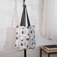 Beetle Botanica Cotton Tote Bag