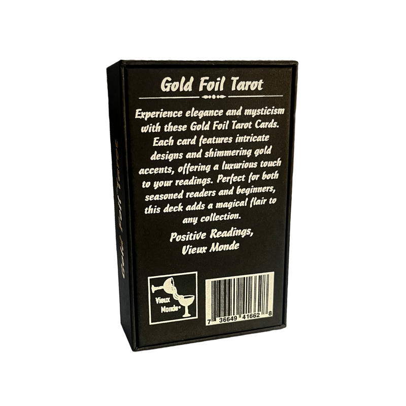 Gold Foil Tarot Deck