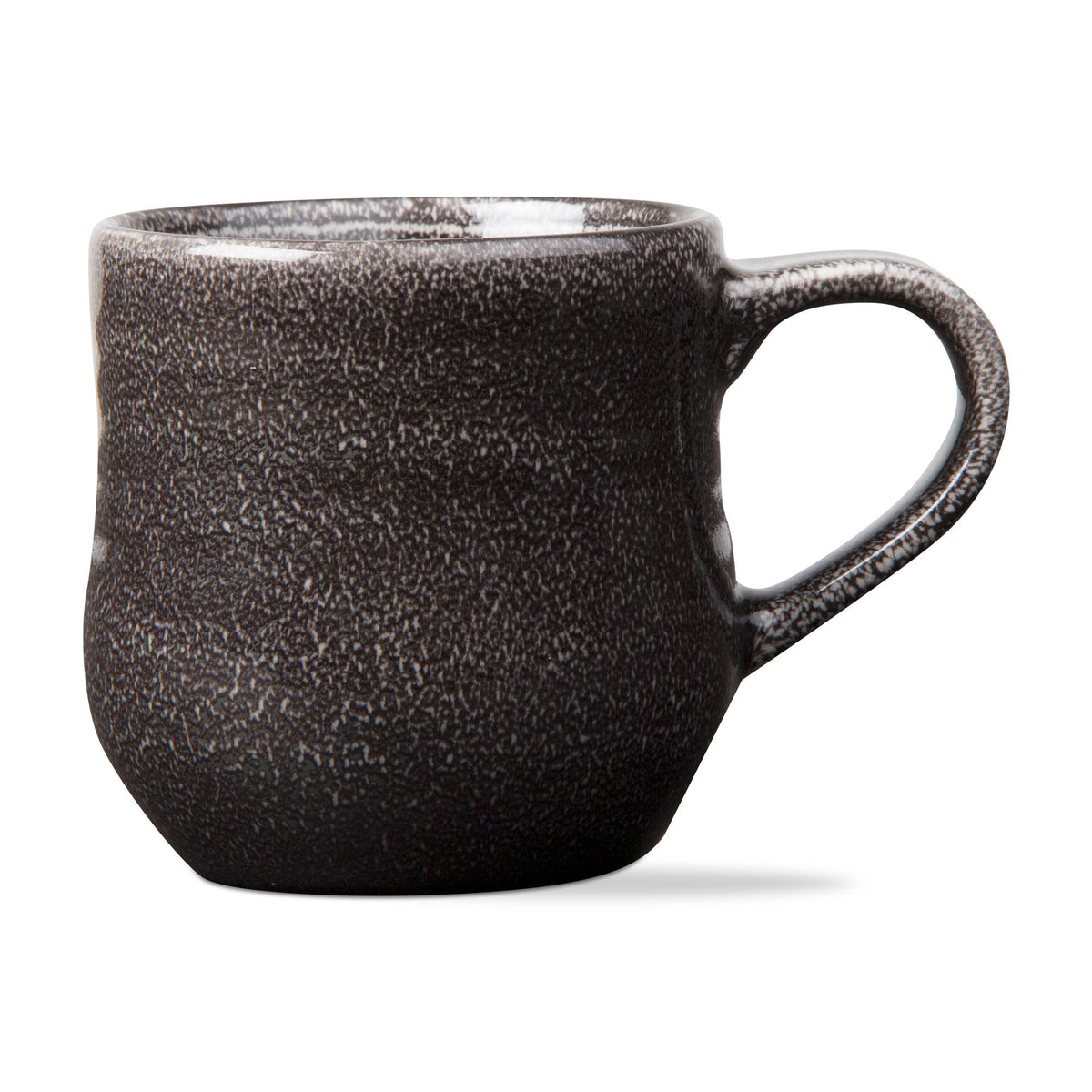 Loft Reactive Glaze Mug Black Stoneware