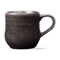 Loft Reactive Glaze Mug Black Stoneware