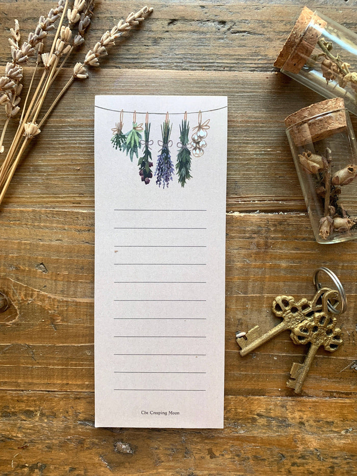 Witching Herbs Notepad