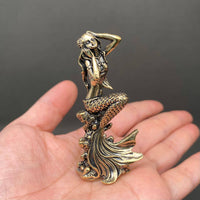 Brass Mermaid Decoration