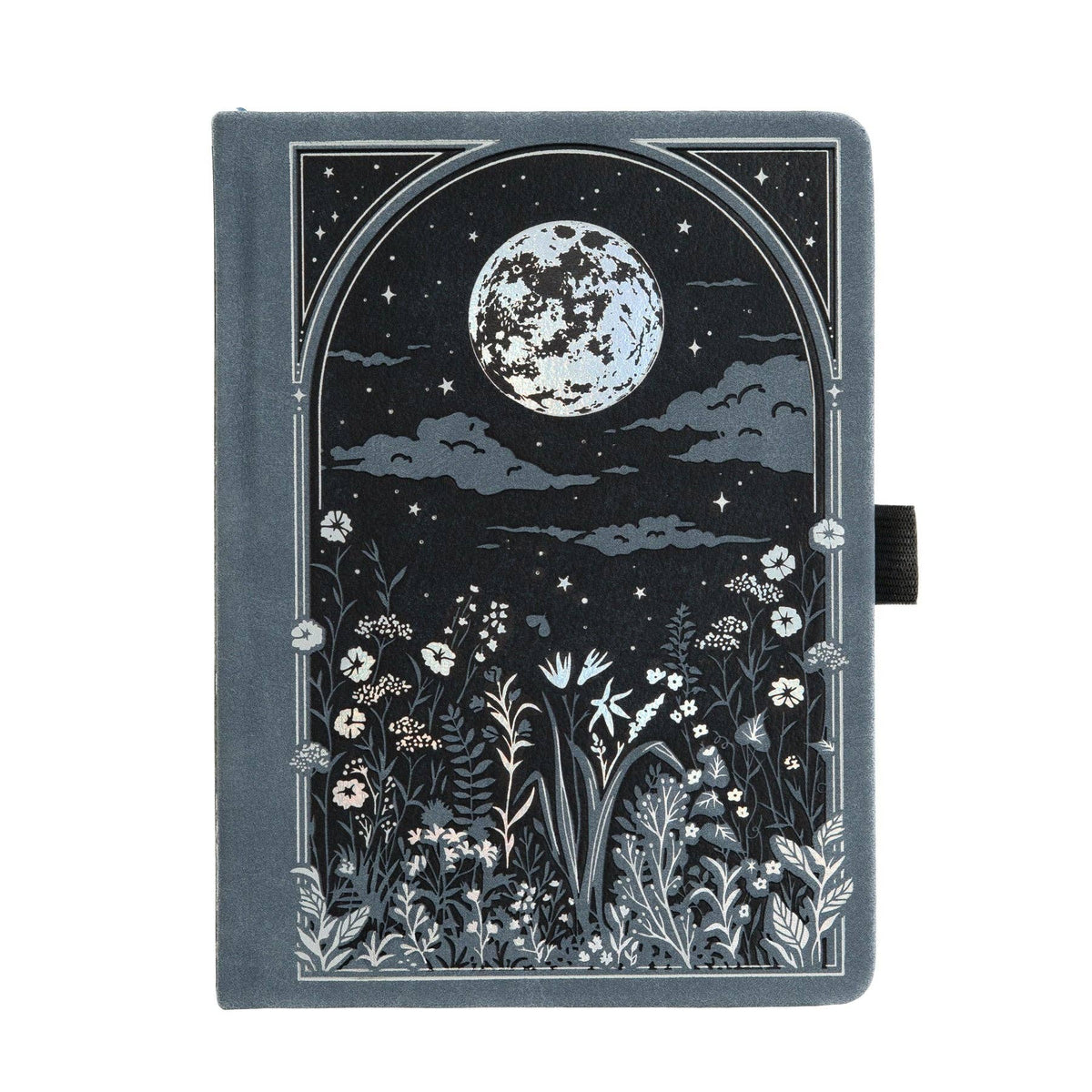 Moonlit Garden Dot Grid Journal