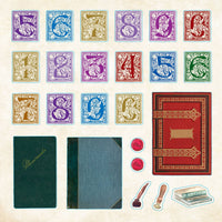 Bibliophilia Ephemera Sticker Book