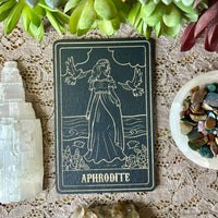 Aphrodite Deity Card | Altar Decor | Wall Art