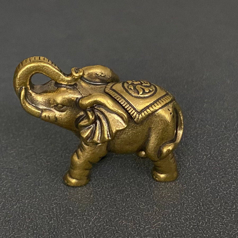 Brass Elephant Decoration