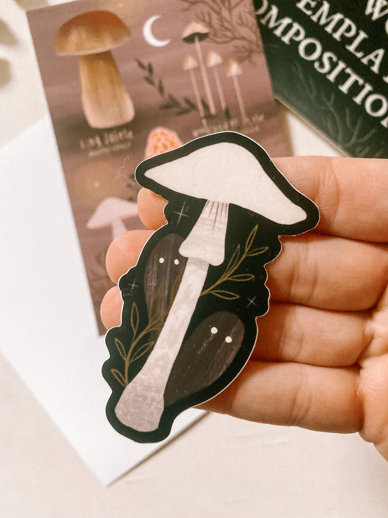 Amanita Verna Matte Vinyl Sticker