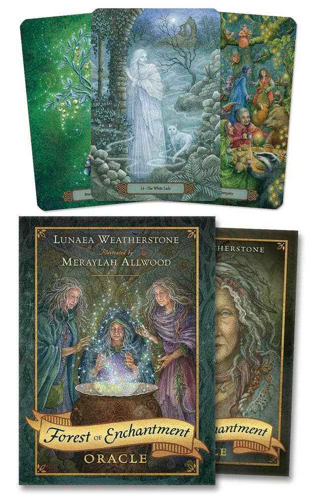 Forest Of Enchantment Oracle by Lunaea Weatherstone and Meraylah Allwood