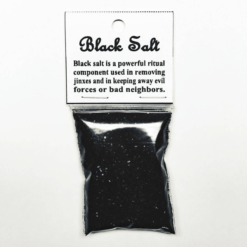 Black Salt for Banishing Negativity