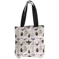 Beetle Botanica Cotton Tote Bag