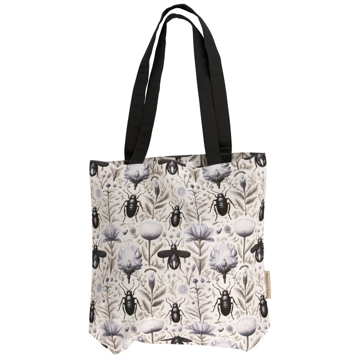 Beetle Botanica Cotton Tote Bag