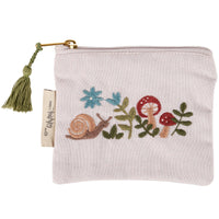 Snail & Mushroom Keepsake Pouch