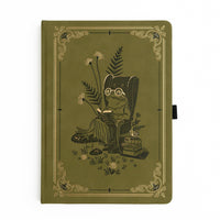Literary Frog Dot Grid Pocket Journal