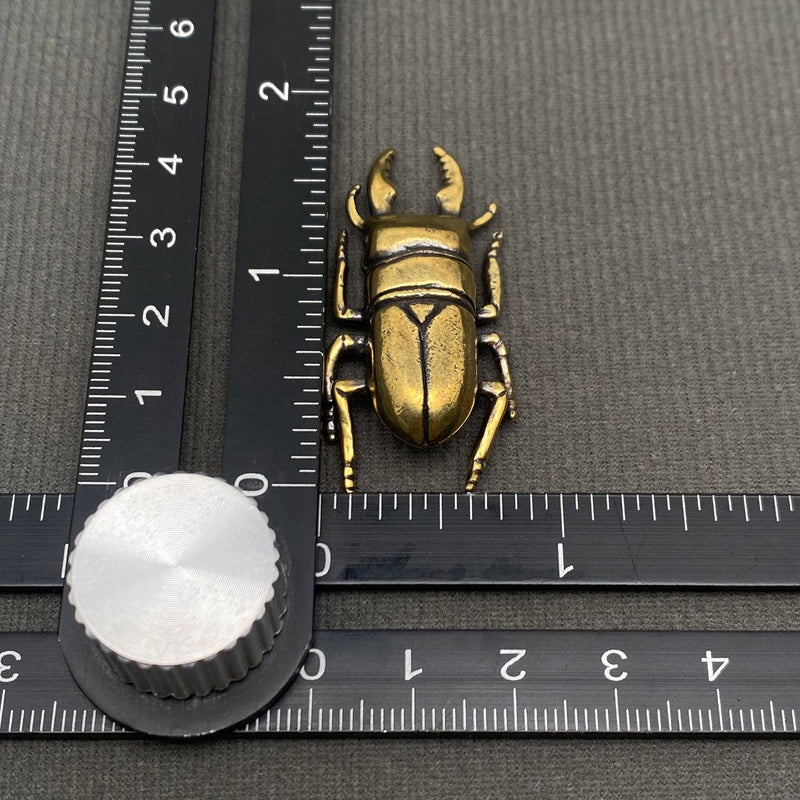 Brass Beetle Decoration