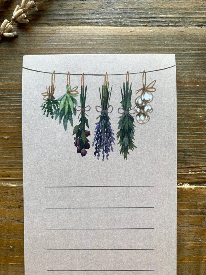 Witching Herbs Notepad