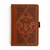 Keeper of the Bees in Rust Dot Grid Pocket Journal