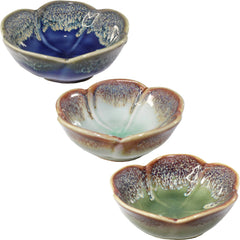 River Bloom Ceramic Flower Bowls