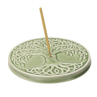 Tree of Life Ceramic Incense Burner