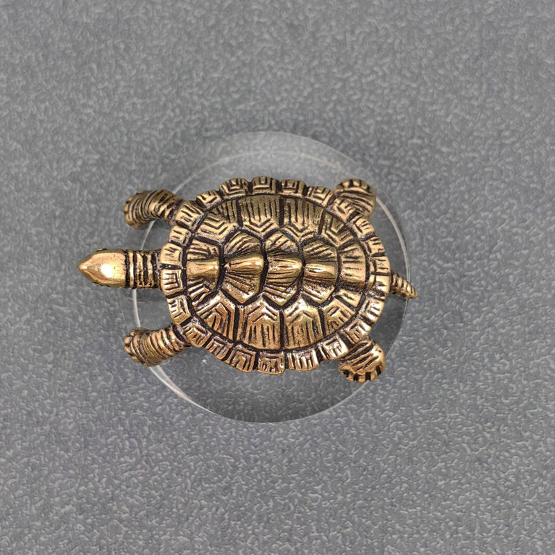 Brass Turtle Decoration