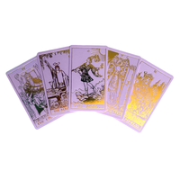 Lavender & Gold Foil Rider Waite Tarot