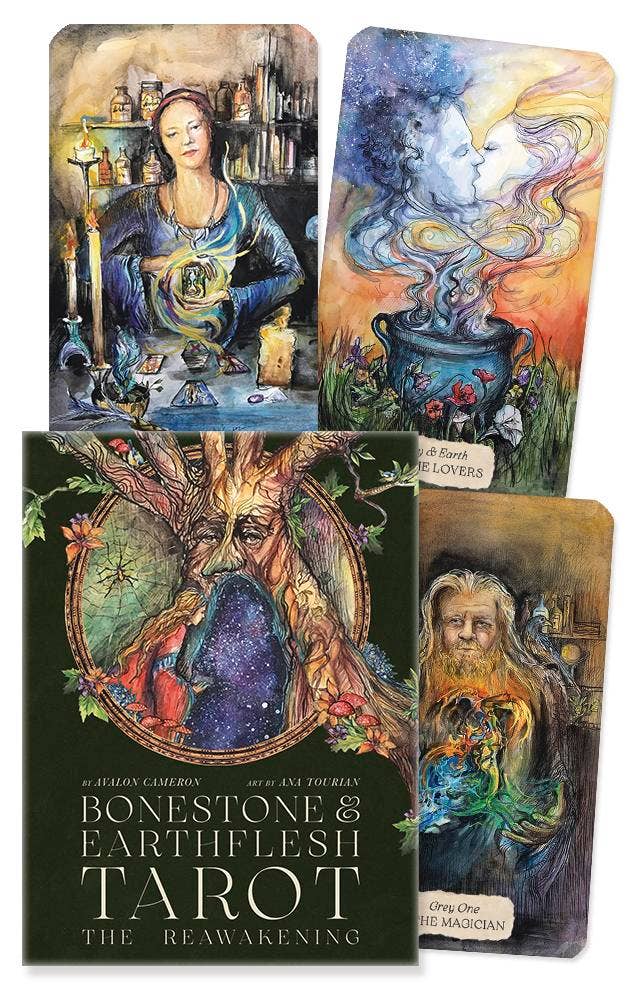 Bonestone & Earthflesh Tarot Avalon Cameron and Ana Tourian