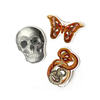 Skull Anatomy Vinyl Sticker