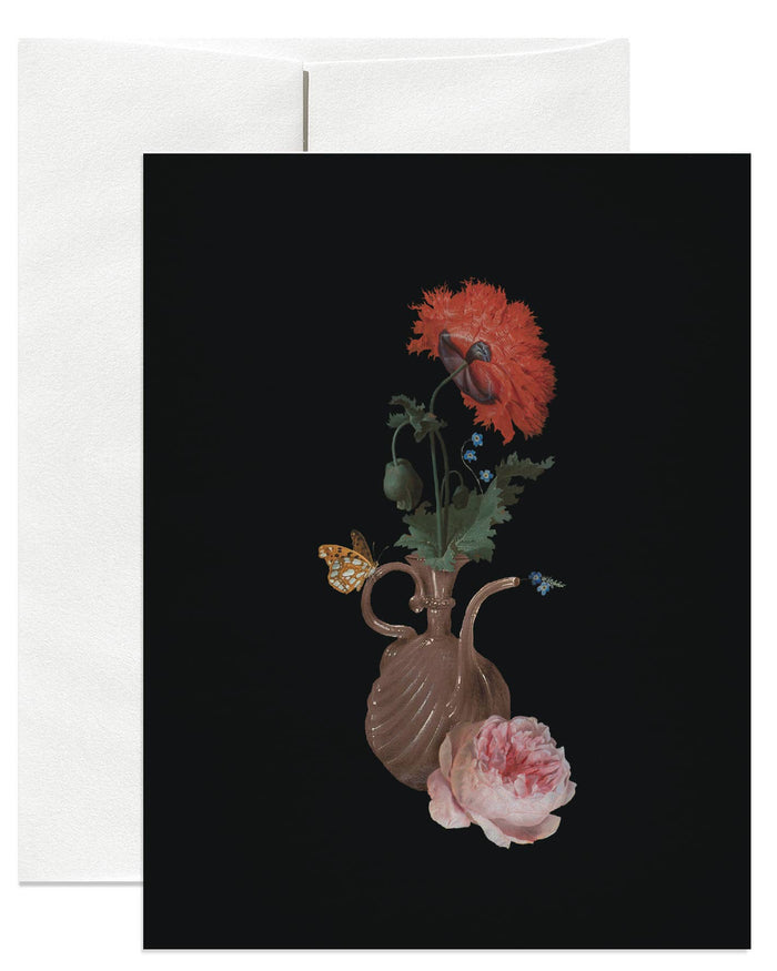 Poppy Tonic Greeting Card
