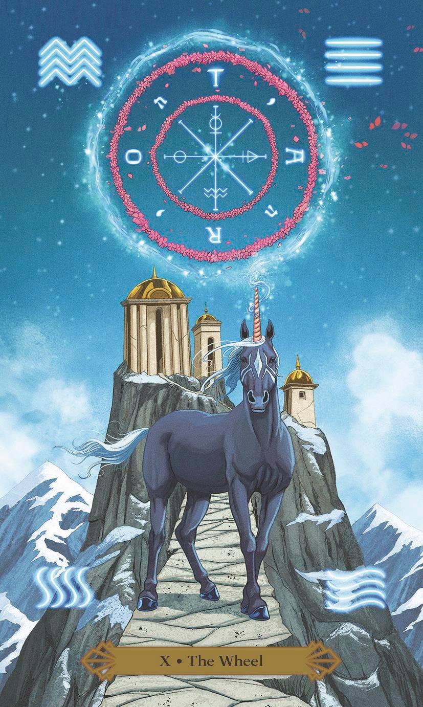 The Celestial Unicorn Tarot by Calista & Leeza Robertson and Eugene Smith