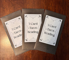 Past, Present, Future: Three Card Tarot Reading