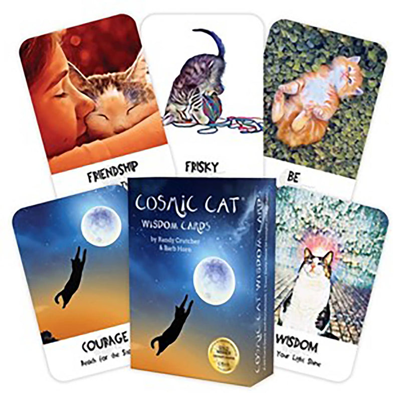 Cosmic Cat Wisdom Cards by Barb Horn and Randy Crutcher