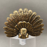 Brass Peacock Figurine