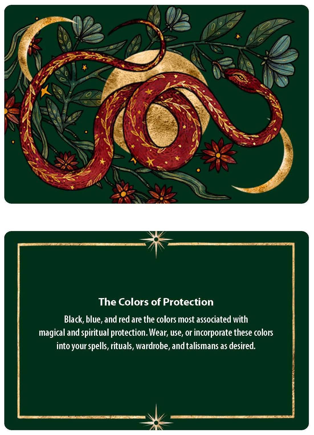 Protection Spells Mini Card Deck by Judika Illes