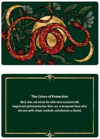 Protection Spells Mini Card Deck by Judika Illes