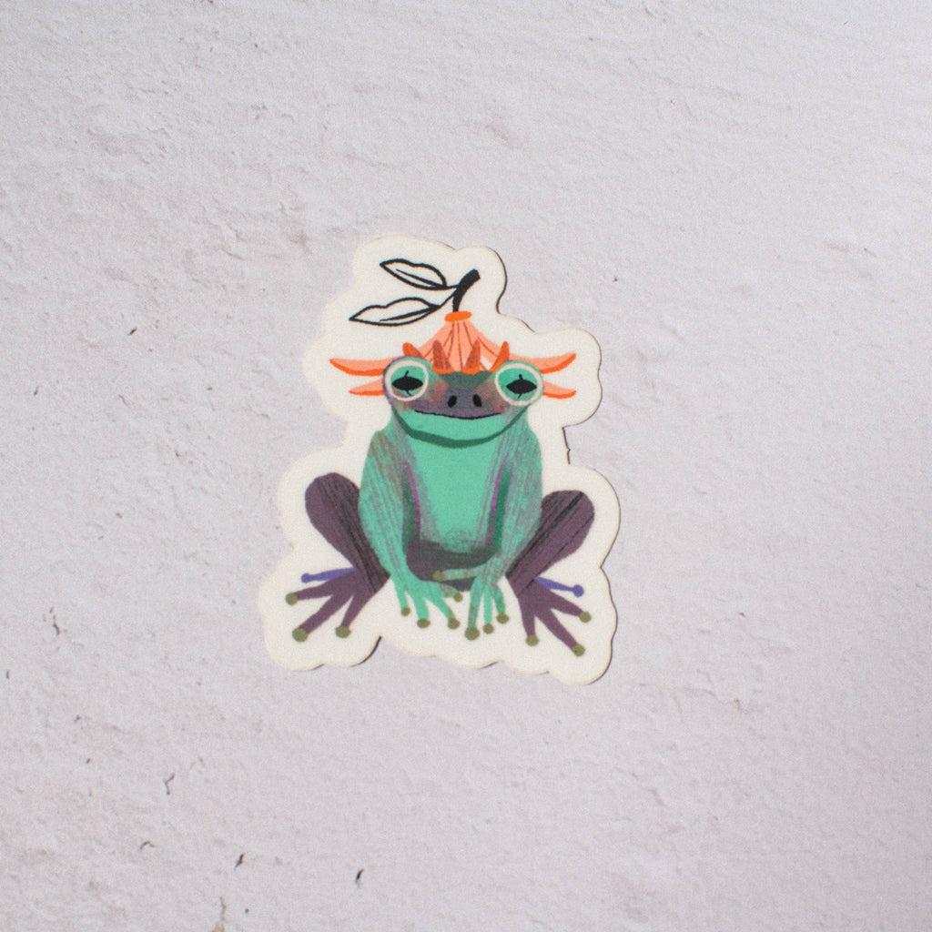Gentleman Toad Vinyl Sticker