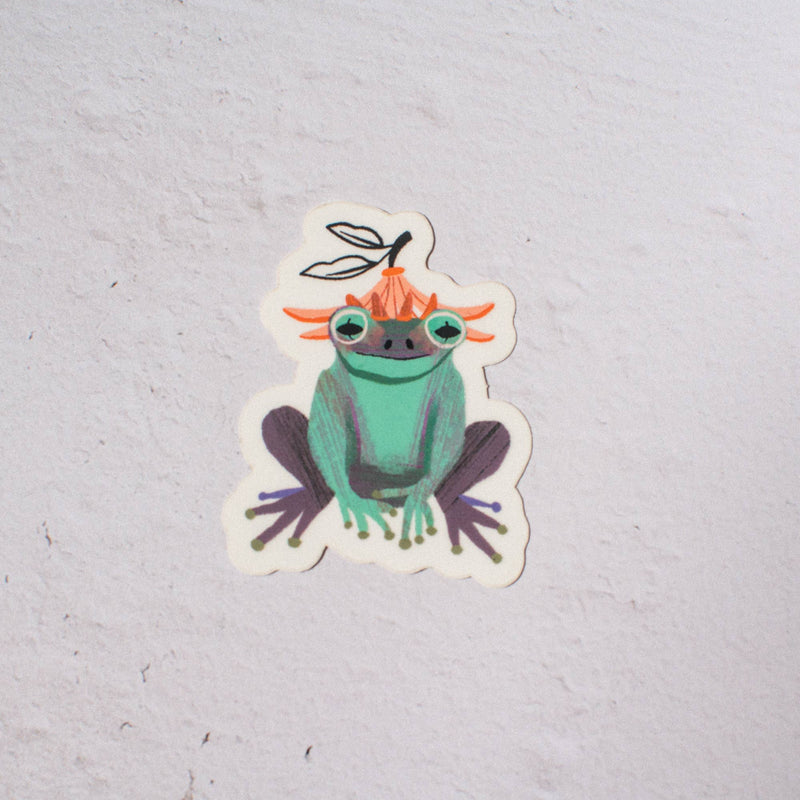 Gentleman Toad Vinyl Sticker