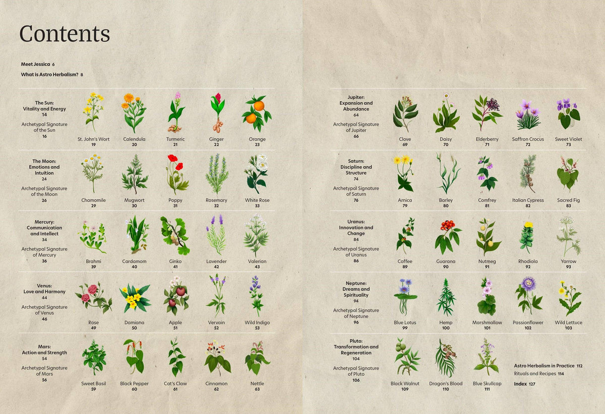 Astro Herbalism by Jessica Rosset