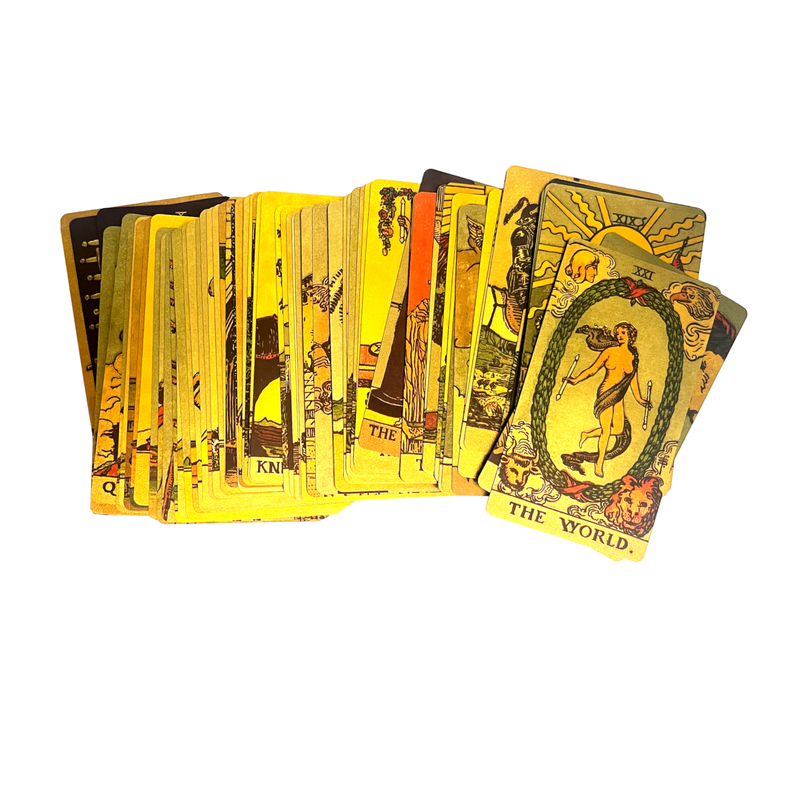 Gold Foil Tarot Deck