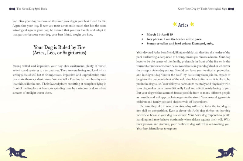 Good Dog Spell Book by Gillian Kemp