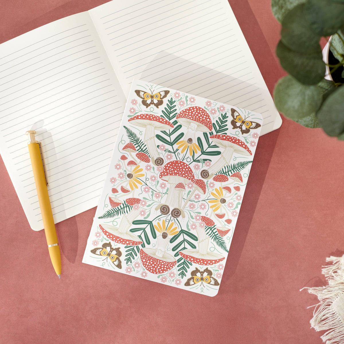 Cottagecore Mushroom Journal