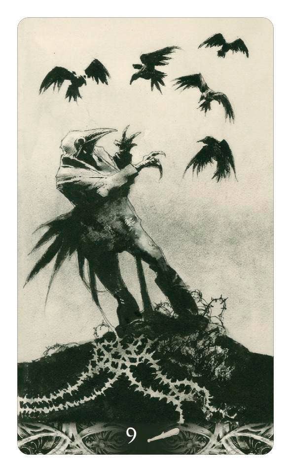 Murder of Crows Tarot Mini Deck by Corrado Roi
