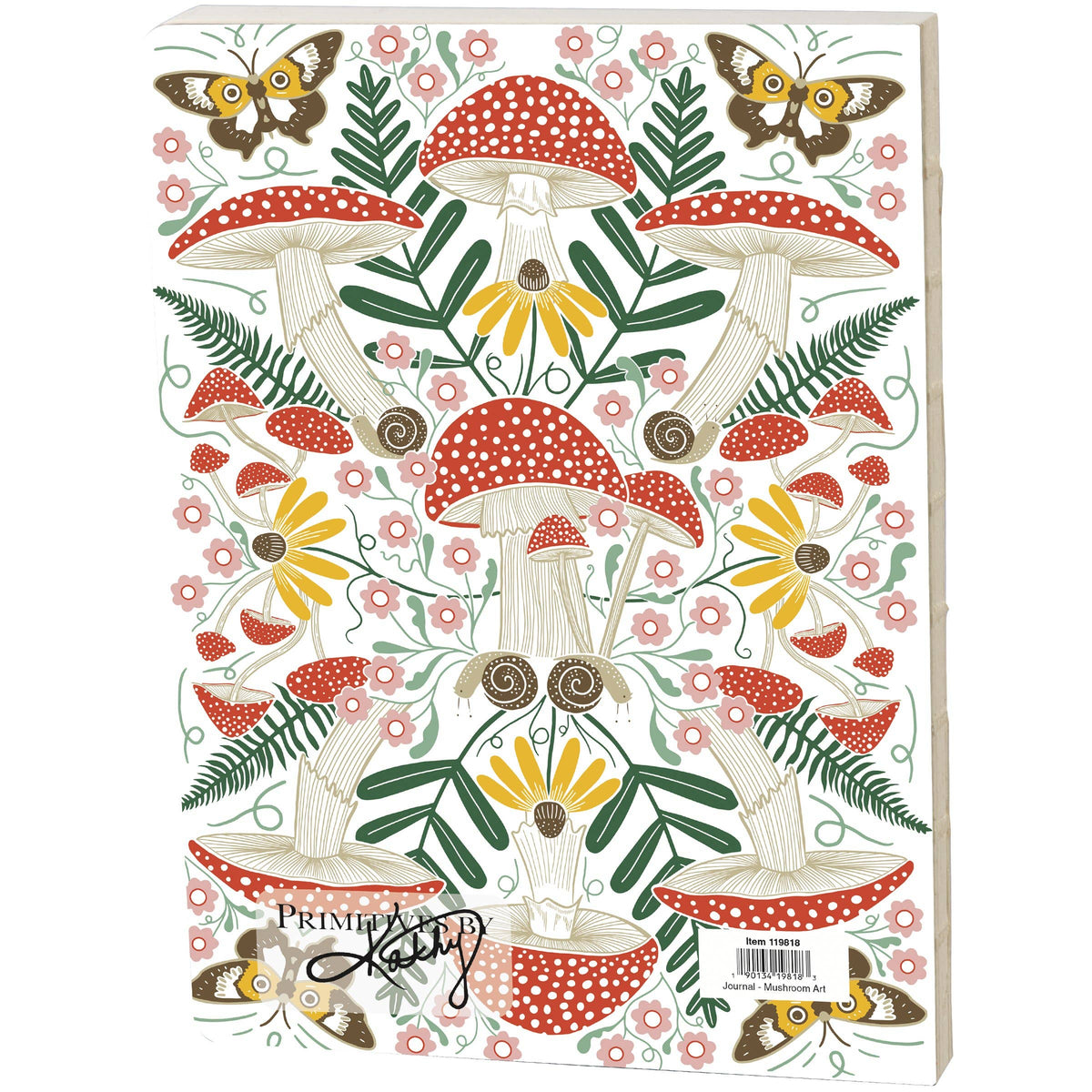 Cottagecore Mushroom Journal