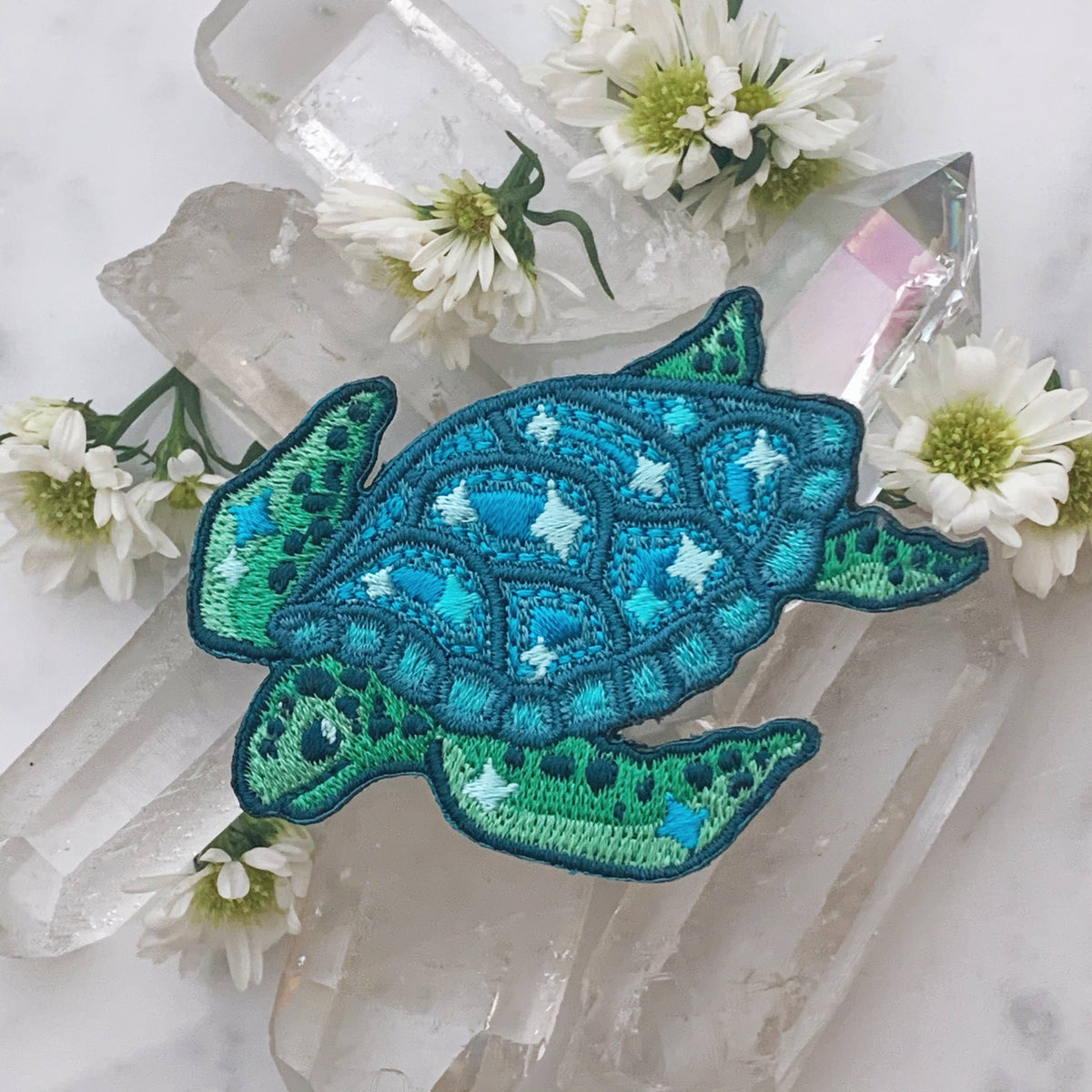 Sea Turtle Embroidered Patch