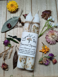 Sacred Space Herbal Ritual Candles | House Blessing, Cleansing & Protection