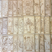 Morrigan Deity Card | Altar Decor | Wall Art | Shelf Leaner