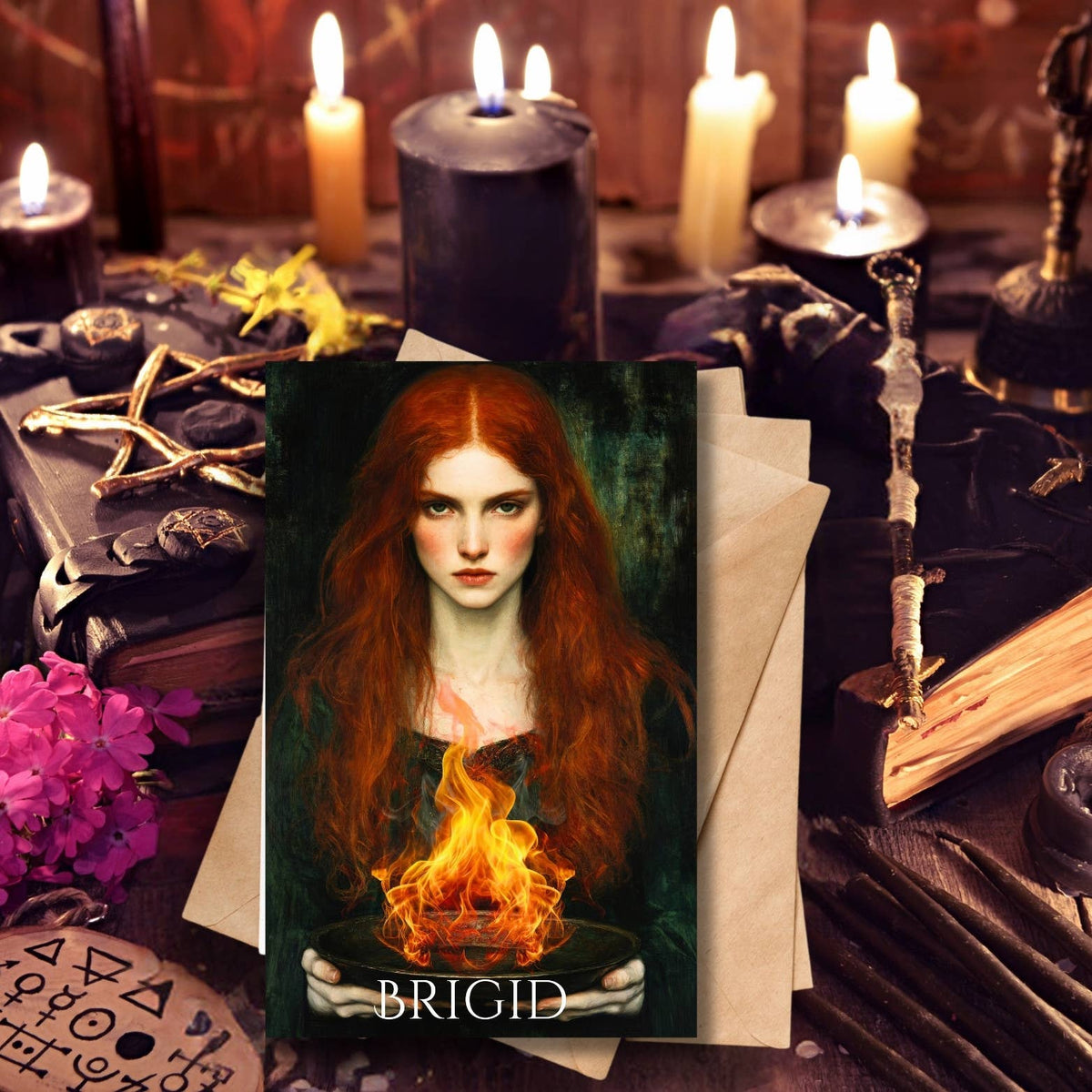 Elemental Goddess Greeting Cards