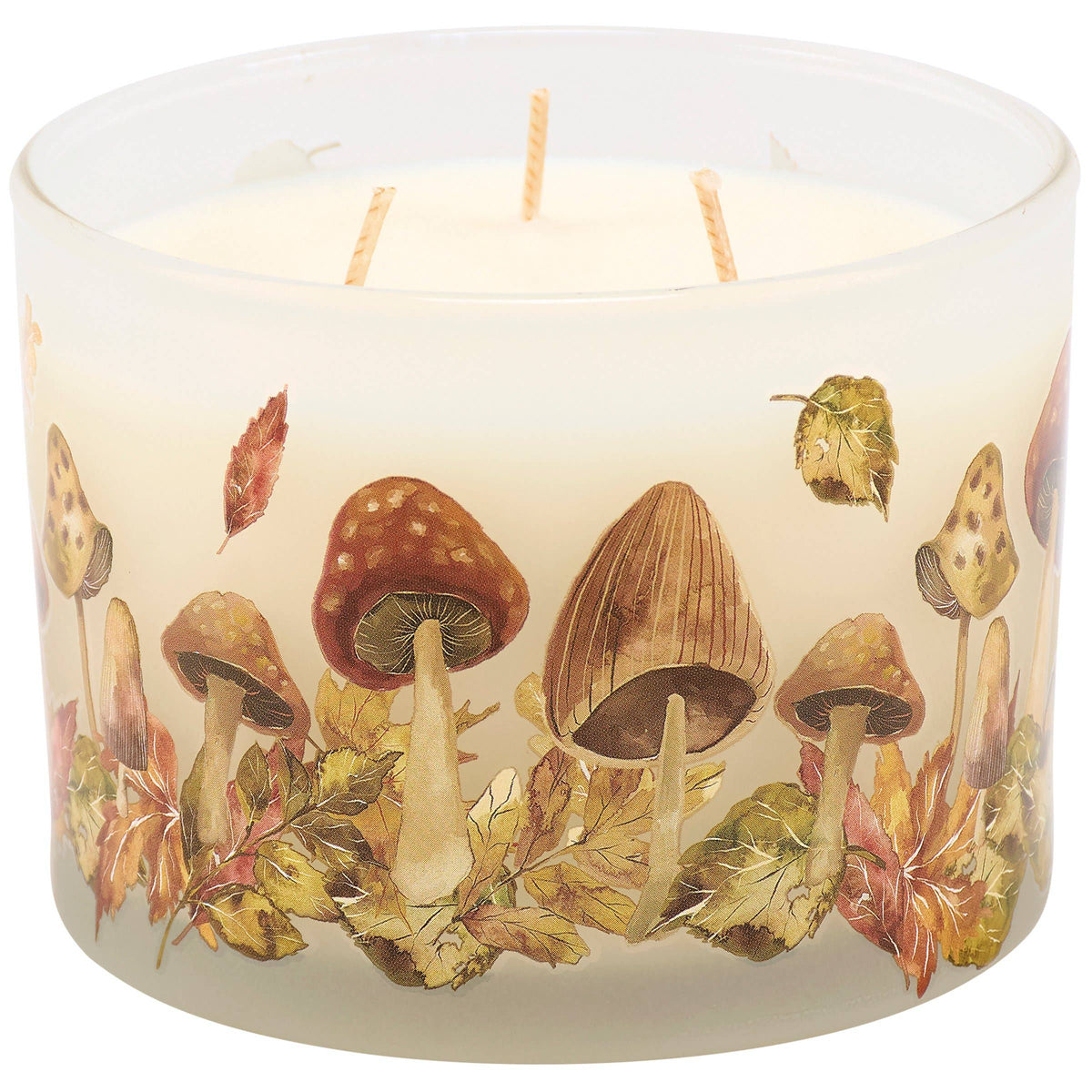 Harvest Leaves Three-Wick Soy Candle